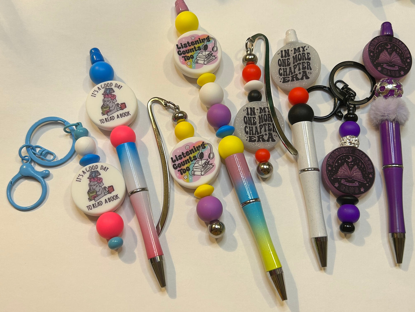 Pre-made and custom made bookmarks